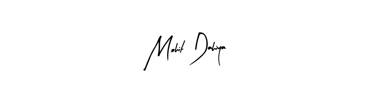 Also You can easily find your signature by using the search form. We will create Mohit Dahiya name handwritten signature images for you free of cost using Arty Signature sign style. Mohit Dahiya signature style 8 images and pictures png