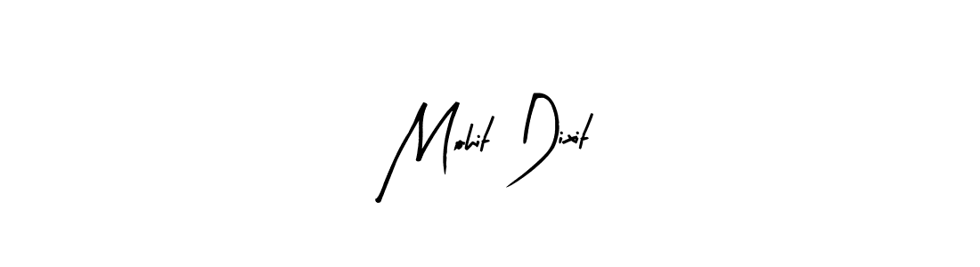 Design your own signature with our free online signature maker. With this signature software, you can create a handwritten (Arty Signature) signature for name Mohit Dixit. Mohit Dixit signature style 8 images and pictures png