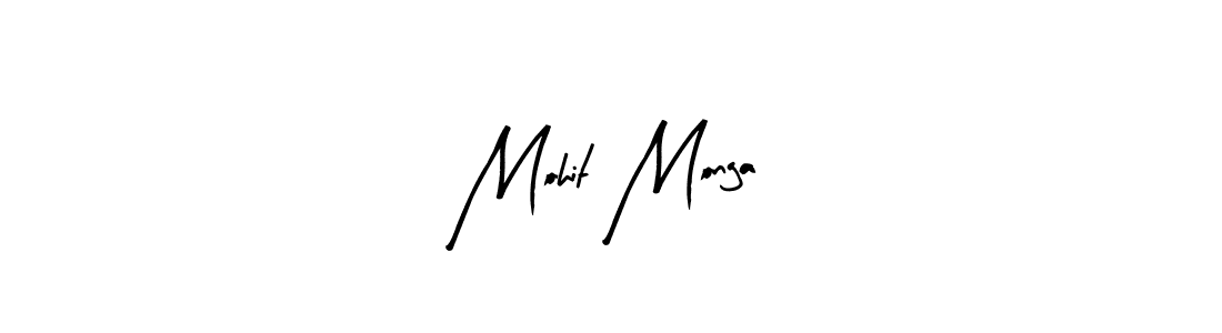 You should practise on your own different ways (Arty Signature) to write your name (Mohit Monga) in signature. don't let someone else do it for you. Mohit Monga signature style 8 images and pictures png