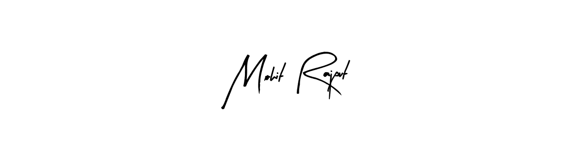 Use a signature maker to create a handwritten signature online. With this signature software, you can design (Arty Signature) your own signature for name Mohit Rajput. Mohit Rajput signature style 8 images and pictures png