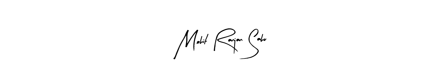 Make a beautiful signature design for name Mohit Ranjan Sahu. With this signature (Arty Signature) style, you can create a handwritten signature for free. Mohit Ranjan Sahu signature style 8 images and pictures png
