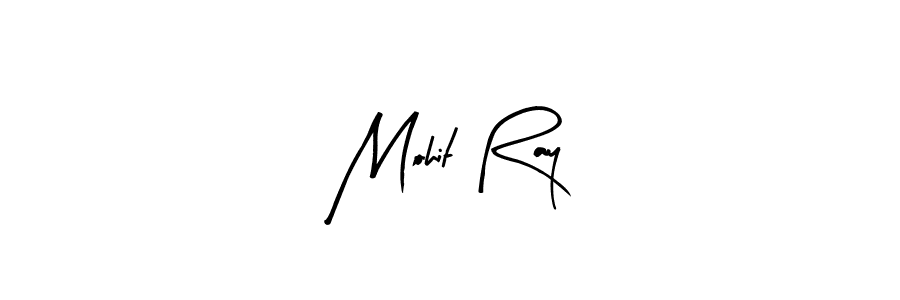 Arty Signature is a professional signature style that is perfect for those who want to add a touch of class to their signature. It is also a great choice for those who want to make their signature more unique. Get Mohit Ray name to fancy signature for free. Mohit Ray signature style 8 images and pictures png