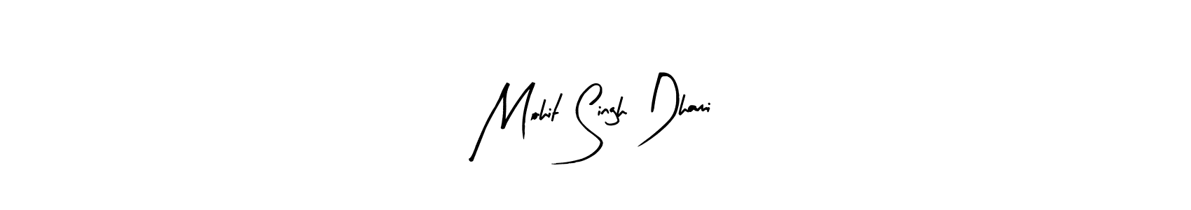 Design your own signature with our free online signature maker. With this signature software, you can create a handwritten (Arty Signature) signature for name Mohit Singh Dhami. Mohit Singh Dhami signature style 8 images and pictures png