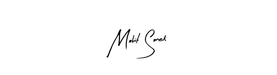 Arty Signature is a professional signature style that is perfect for those who want to add a touch of class to their signature. It is also a great choice for those who want to make their signature more unique. Get Mohit Sonel name to fancy signature for free. Mohit Sonel signature style 8 images and pictures png