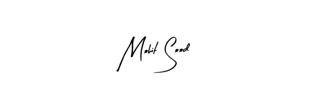 Make a beautiful signature design for name Mohit Sood. With this signature (Arty Signature) style, you can create a handwritten signature for free. Mohit Sood signature style 8 images and pictures png