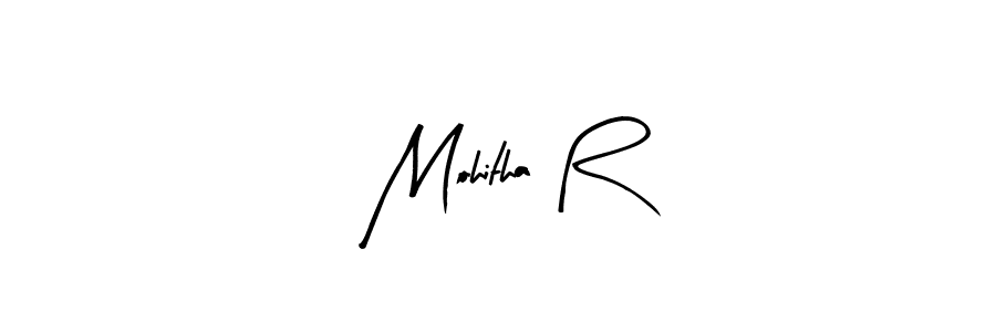 See photos of Mohitha R official signature by Spectra . Check more albums & portfolios. Read reviews & check more about Arty Signature font. Mohitha R signature style 8 images and pictures png