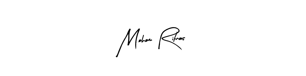 Also You can easily find your signature by using the search form. We will create Mohom Ritnas name handwritten signature images for you free of cost using Arty Signature sign style. Mohom Ritnas signature style 8 images and pictures png