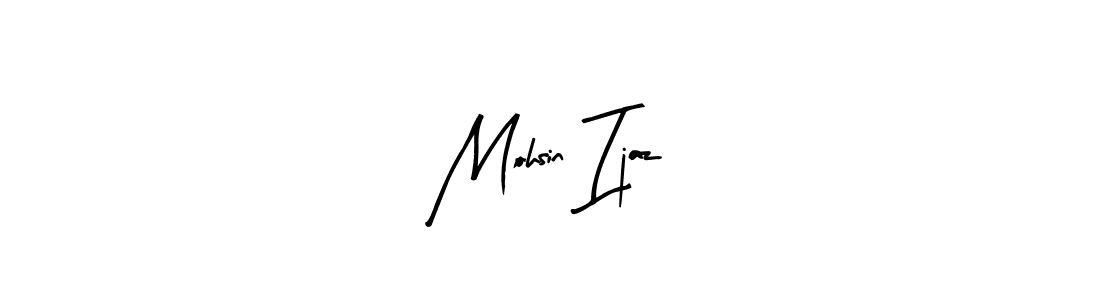 Here are the top 10 professional signature styles for the name Mohsin Ijaz. These are the best autograph styles you can use for your name. Mohsin Ijaz signature style 8 images and pictures png