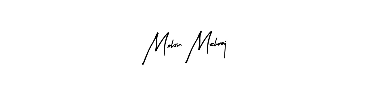 Make a beautiful signature design for name Mohsin Mehraj. With this signature (Arty Signature) style, you can create a handwritten signature for free. Mohsin Mehraj signature style 8 images and pictures png