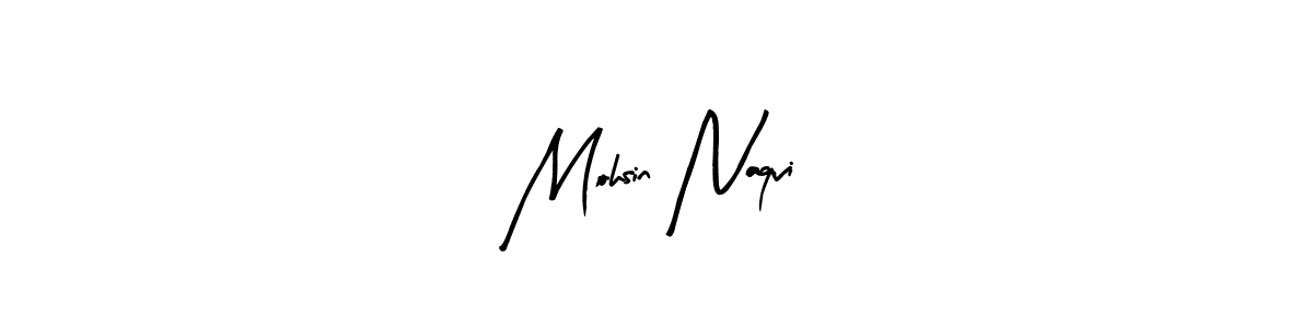 Make a beautiful signature design for name Mohsin Naqvi. With this signature (Arty Signature) style, you can create a handwritten signature for free. Mohsin Naqvi signature style 8 images and pictures png