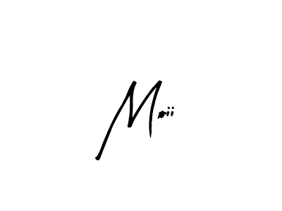 Arty Signature is a professional signature style that is perfect for those who want to add a touch of class to their signature. It is also a great choice for those who want to make their signature more unique. Get Moii name to fancy signature for free. Moii signature style 8 images and pictures png