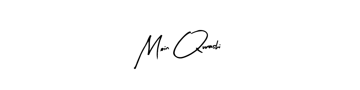 Use a signature maker to create a handwritten signature online. With this signature software, you can design (Arty Signature) your own signature for name Moin Qurashi. Moin Qurashi signature style 8 images and pictures png