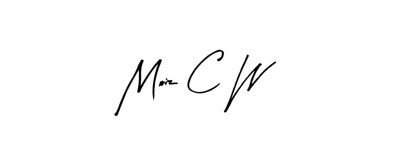 Here are the top 10 professional signature styles for the name Moiz C W. These are the best autograph styles you can use for your name. Moiz C W signature style 8 images and pictures png