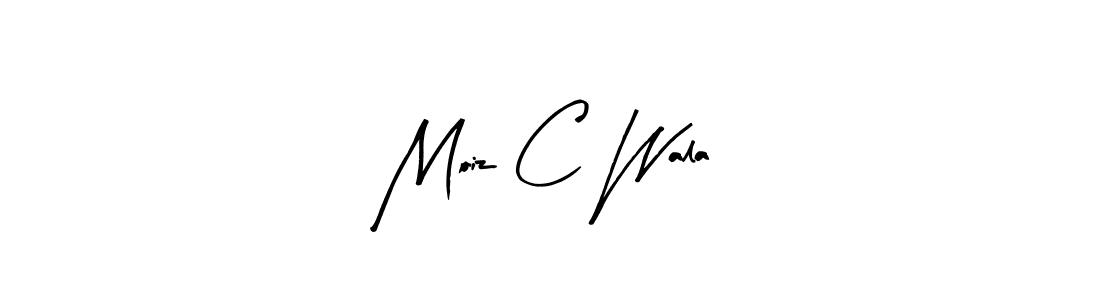 This is the best signature style for the Moiz C Wala name. Also you like these signature font (Arty Signature). Mix name signature. Moiz C Wala signature style 8 images and pictures png