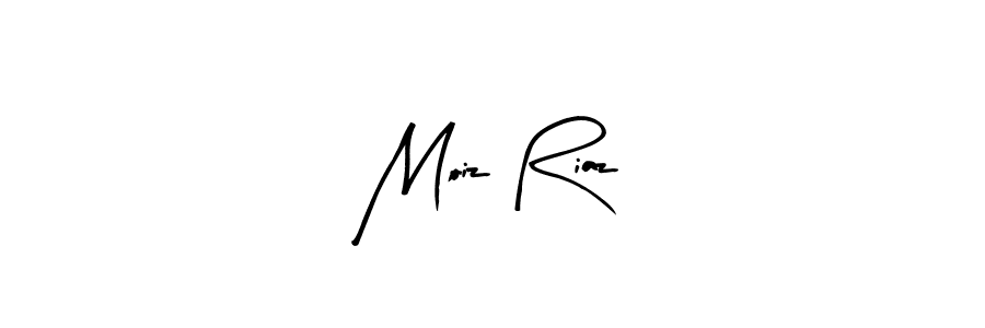 Moiz Riaz stylish signature style. Best Handwritten Sign (Arty Signature) for my name. Handwritten Signature Collection Ideas for my name Moiz Riaz. Moiz Riaz signature style 8 images and pictures png