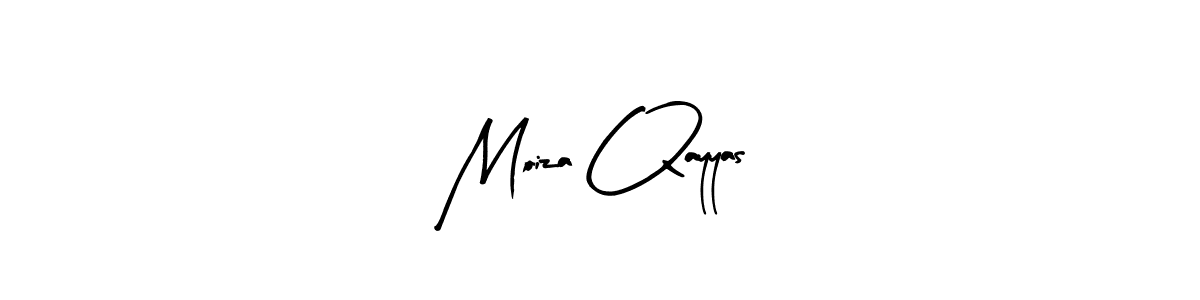 Moiza Qayyas stylish signature style. Best Handwritten Sign (Arty Signature) for my name. Handwritten Signature Collection Ideas for my name Moiza Qayyas. Moiza Qayyas signature style 8 images and pictures png