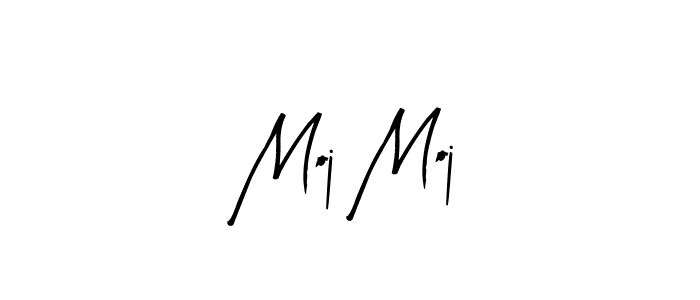 if you are searching for the best signature style for your name Moj Moj. so please give up your signature search. here we have designed multiple signature styles  using Arty Signature. Moj Moj signature style 8 images and pictures png