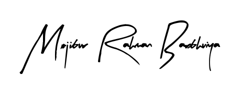 Also we have Mojibur Rahman Barbhuiya name is the best signature style. Create professional handwritten signature collection using Arty Signature autograph style. Mojibur Rahman Barbhuiya signature style 8 images and pictures png