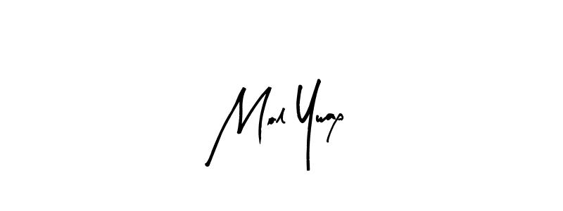 Use a signature maker to create a handwritten signature online. With this signature software, you can design (Arty Signature) your own signature for name Mol Ywap. Mol Ywap signature style 8 images and pictures png