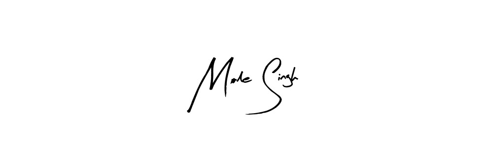 Similarly Arty Signature is the best handwritten signature design. Signature creator online .You can use it as an online autograph creator for name Mole Singh. Mole Singh signature style 8 images and pictures png