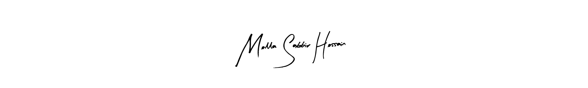 You should practise on your own different ways (Arty Signature) to write your name (Molla Sabbir Hossain) in signature. don't let someone else do it for you. Molla Sabbir Hossain signature style 8 images and pictures png