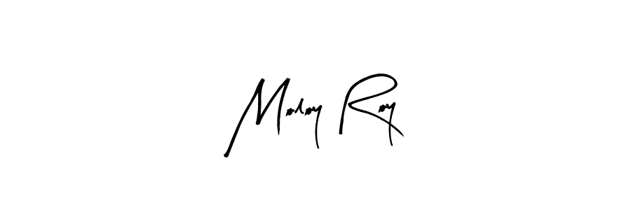 The best way (Arty Signature) to make a short signature is to pick only two or three words in your name. The name Moloy Roy include a total of six letters. For converting this name. Moloy Roy signature style 8 images and pictures png