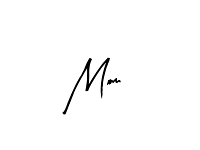 Arty Signature is a professional signature style that is perfect for those who want to add a touch of class to their signature. It is also a great choice for those who want to make their signature more unique. Get Mom  name to fancy signature for free. Mom  signature style 8 images and pictures png