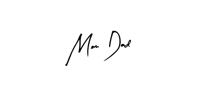 Once you've used our free online signature maker to create your best signature Arty Signature style, it's time to enjoy all of the benefits that Mom Dad name signing documents. Mom Dad signature style 8 images and pictures png