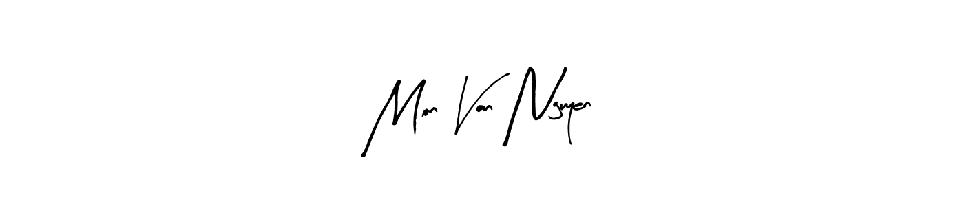 Use a signature maker to create a handwritten signature online. With this signature software, you can design (Arty Signature) your own signature for name Mon Van Nguyen. Mon Van Nguyen signature style 8 images and pictures png