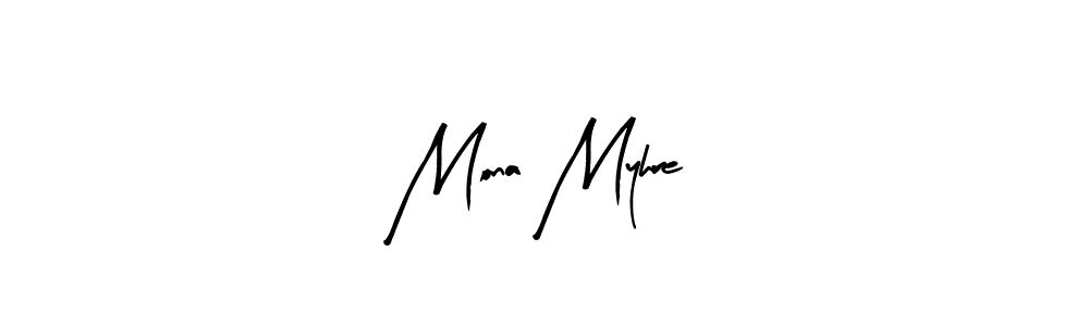 Use a signature maker to create a handwritten signature online. With this signature software, you can design (Arty Signature) your own signature for name Mona Myhre. Mona Myhre signature style 8 images and pictures png
