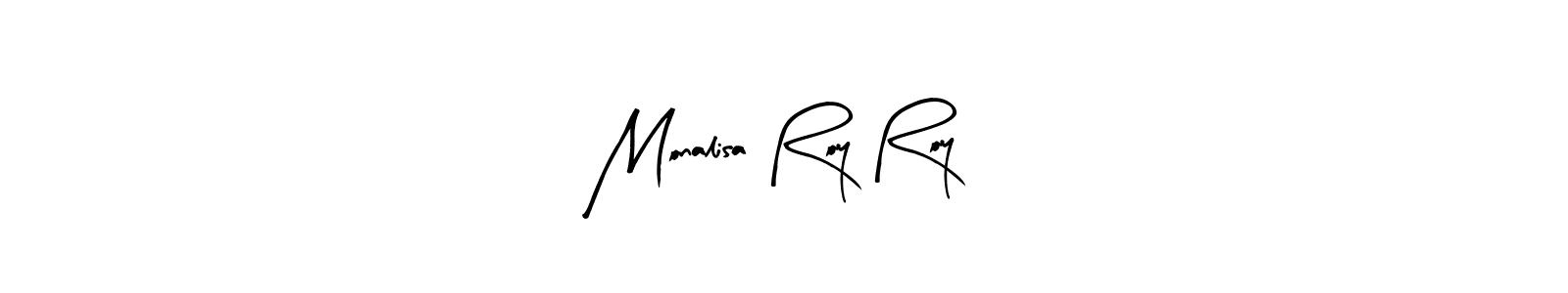 Similarly Arty Signature is the best handwritten signature design. Signature creator online .You can use it as an online autograph creator for name Monalisa Roy Roy. Monalisa Roy Roy signature style 8 images and pictures png