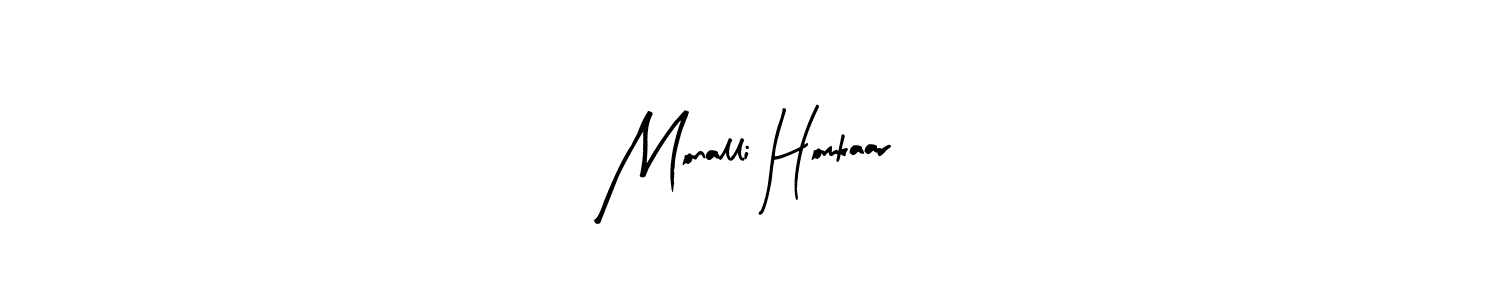 if you are searching for the best signature style for your name Monalli Homkaar. so please give up your signature search. here we have designed multiple signature styles  using Arty Signature. Monalli Homkaar signature style 8 images and pictures png