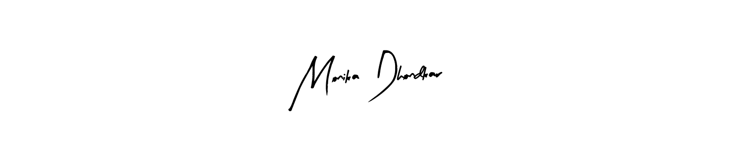 You can use this online signature creator to create a handwritten signature for the name Monika Dhondkar. This is the best online autograph maker. Monika Dhondkar signature style 8 images and pictures png