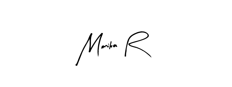 Also we have Monika R name is the best signature style. Create professional handwritten signature collection using Arty Signature autograph style. Monika R signature style 8 images and pictures png