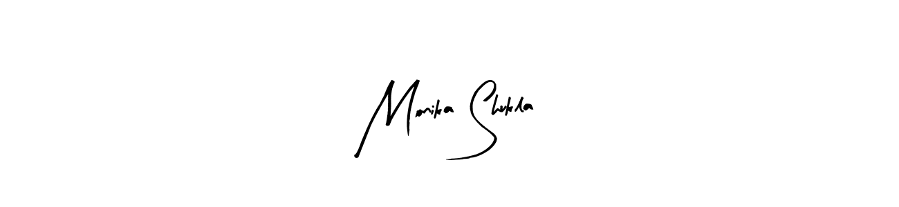 Similarly Arty Signature is the best handwritten signature design. Signature creator online .You can use it as an online autograph creator for name Monika Shukla. Monika Shukla signature style 8 images and pictures png