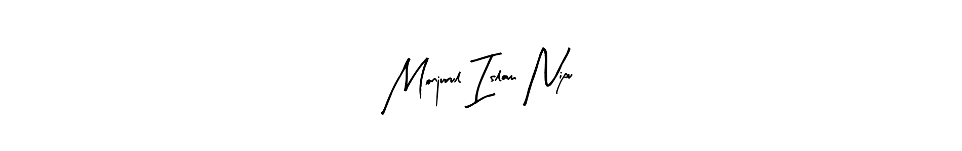 It looks lik you need a new signature style for name Monjurul Islam Nipu. Design unique handwritten (Arty Signature) signature with our free signature maker in just a few clicks. Monjurul Islam Nipu signature style 8 images and pictures png