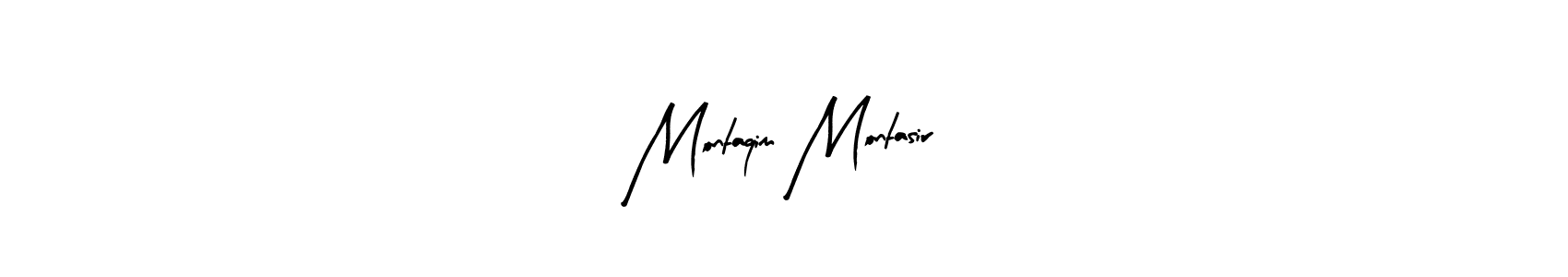 Make a beautiful signature design for name Montaqim Montasir. With this signature (Arty Signature) style, you can create a handwritten signature for free. Montaqim Montasir signature style 8 images and pictures png