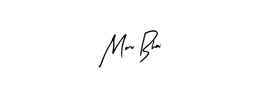 Make a beautiful signature design for name Monu Bhai. Use this online signature maker to create a handwritten signature for free. Monu Bhai signature style 8 images and pictures png