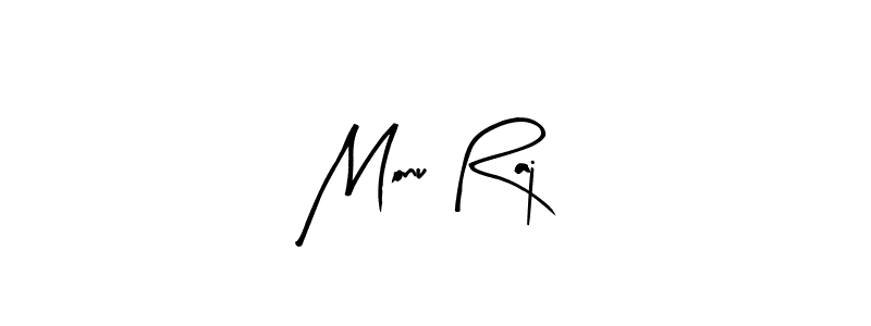 Create a beautiful signature design for name Monu Raj. With this signature (Arty Signature) fonts, you can make a handwritten signature for free. Monu Raj signature style 8 images and pictures png