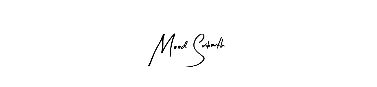 Use a signature maker to create a handwritten signature online. With this signature software, you can design (Arty Signature) your own signature for name Mood Srikanth. Mood Srikanth signature style 8 images and pictures png