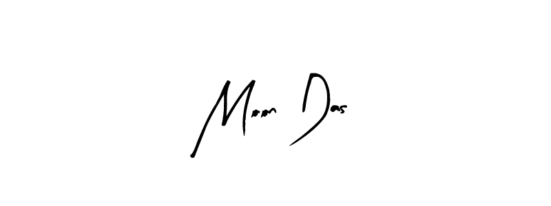 Use a signature maker to create a handwritten signature online. With this signature software, you can design (Arty Signature) your own signature for name Moon Das. Moon Das signature style 8 images and pictures png