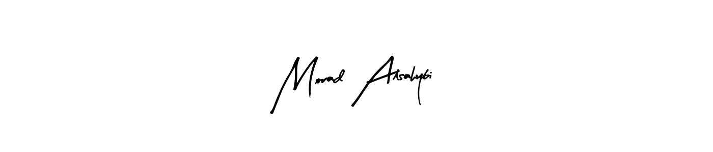 Morad Alsahybi stylish signature style. Best Handwritten Sign (Arty Signature) for my name. Handwritten Signature Collection Ideas for my name Morad Alsahybi. Morad Alsahybi signature style 8 images and pictures png