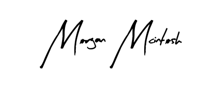 Achieve flawless digital penmanship with Morgan Mcintosh name in Arty Signature font. The perfect tool for creating online signatures. Morgan Mcintosh signature style 8 images and pictures png