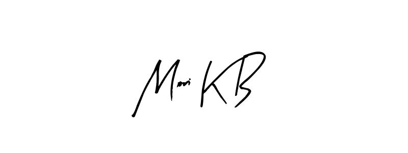 Create a beautiful signature design for name Mori K B. With this signature (Arty Signature) fonts, you can make a handwritten signature for free. Mori K B signature style 8 images and pictures png