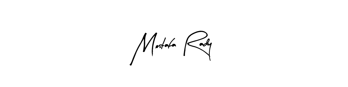 The best way (Arty Signature) to make a short signature is to pick only two or three words in your name. The name Mostafa Rady include a total of six letters. For converting this name. Mostafa Rady signature style 8 images and pictures png