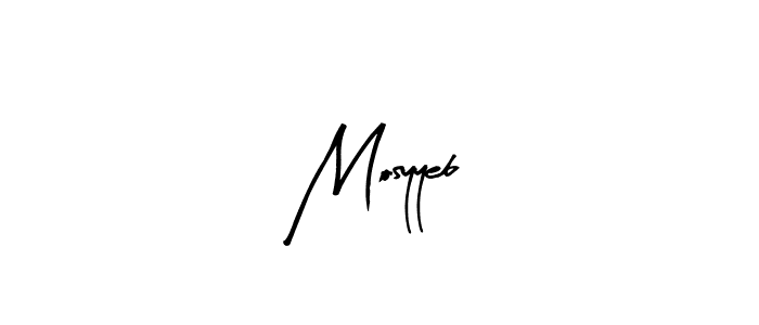 Similarly Arty Signature is the best handwritten signature design. Signature creator online .You can use it as an online autograph creator for name Mosyyeb. Mosyyeb signature style 8 images and pictures png