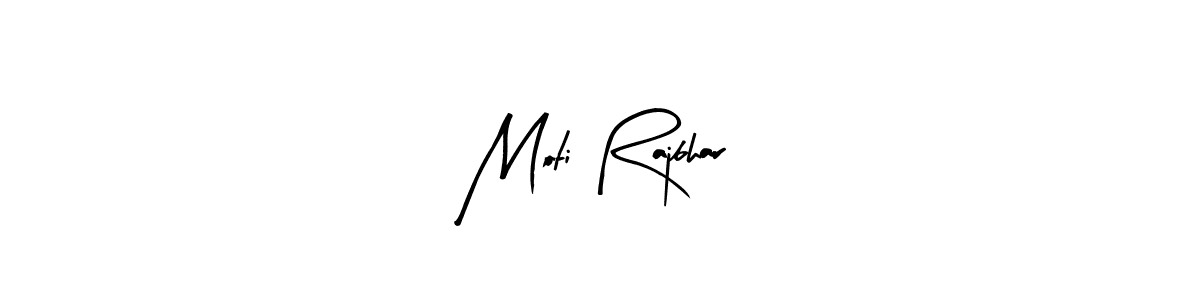 Also we have Moti Rajbhar name is the best signature style. Create professional handwritten signature collection using Arty Signature autograph style. Moti Rajbhar signature style 8 images and pictures png