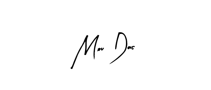 Design your own signature with our free online signature maker. With this signature software, you can create a handwritten (Arty Signature) signature for name Mou Das. Mou Das signature style 8 images and pictures png