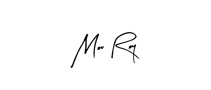 Also You can easily find your signature by using the search form. We will create Mou Roy name handwritten signature images for you free of cost using Arty Signature sign style. Mou Roy signature style 8 images and pictures png