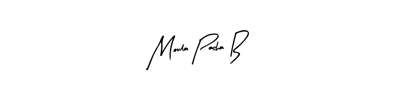 How to make Moula Pasha B signature? Arty Signature is a professional autograph style. Create handwritten signature for Moula Pasha B name. Moula Pasha B signature style 8 images and pictures png
